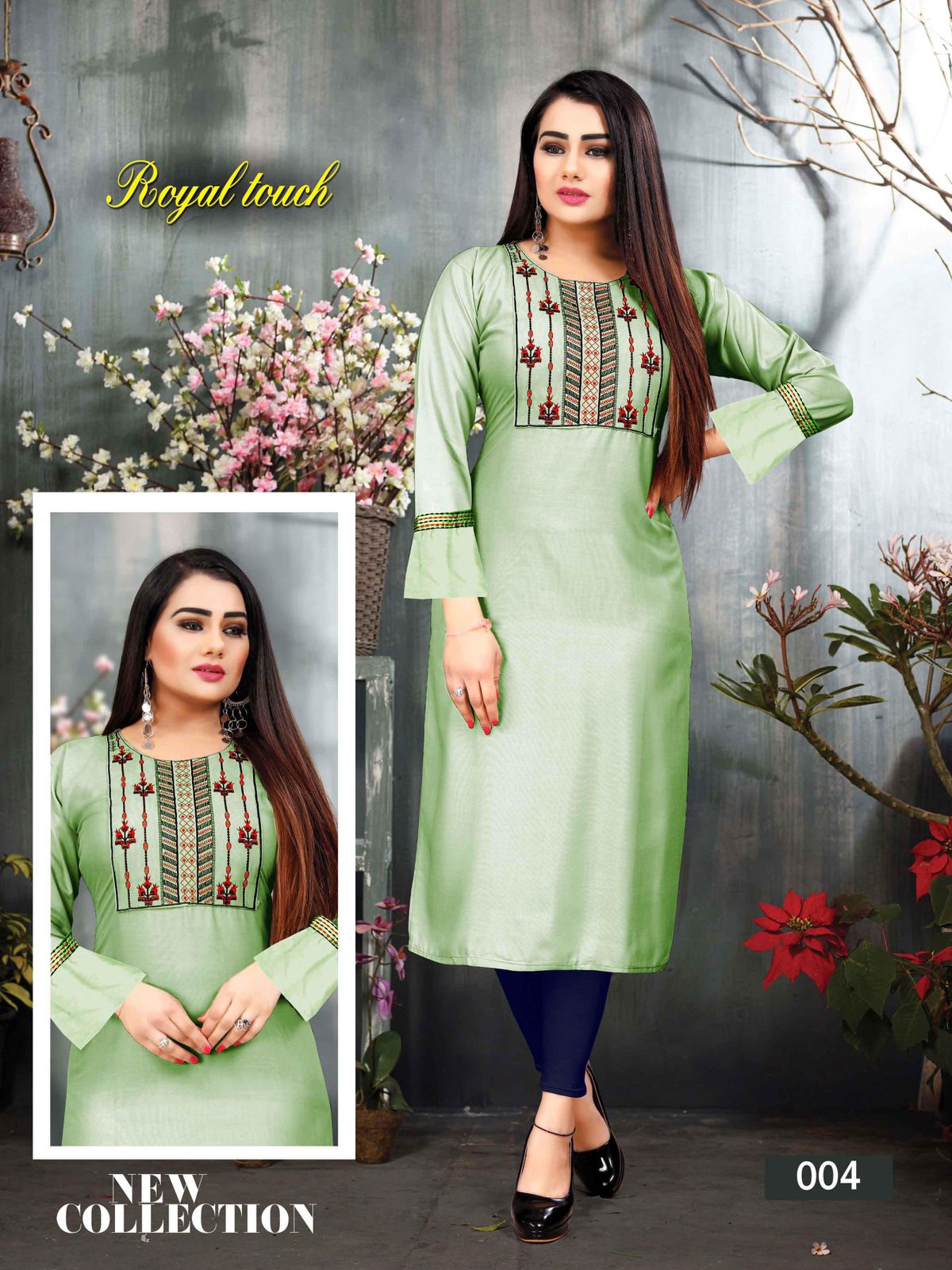 Aagya Royal Touch 11 Latest Ethnic Wear Rayon Designer Kurti Collection